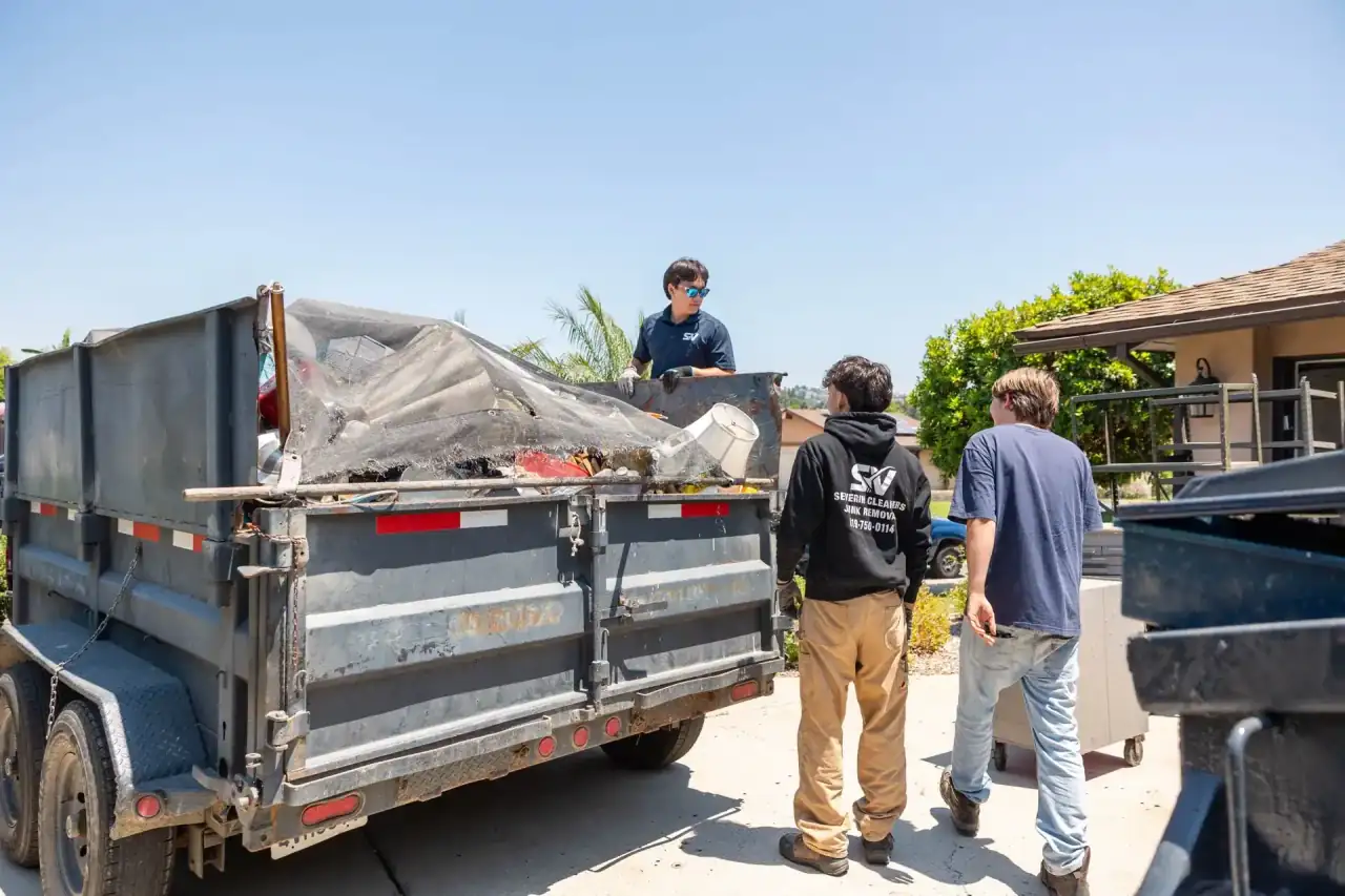 San Diego junk removal service background